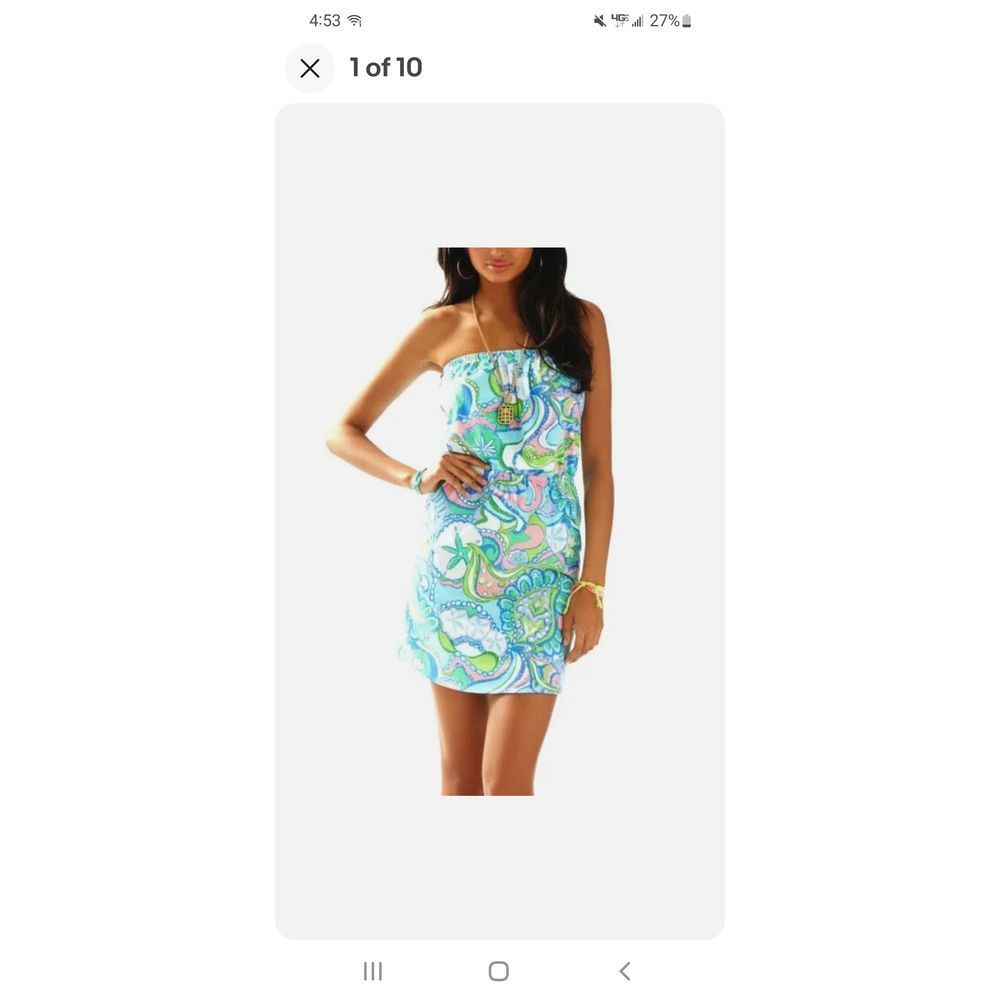 LILLY PULITZER WINDSOR DRESS MULTI CONCH REPUBLIC.